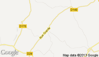 Plan de Méligny-le-Petit