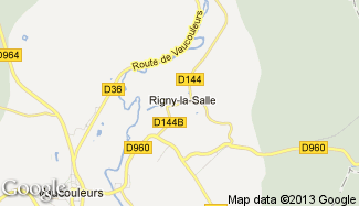 Plan de Rigny-la-Salle