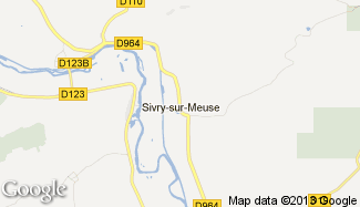 Plan de Sivry-sur-Meuse