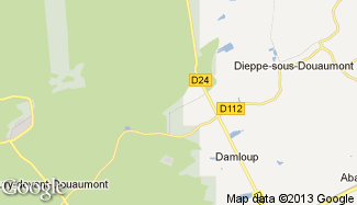 Plan de Vaux-devant-Damloup