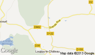 Plan de Villotte-devant-Louppy