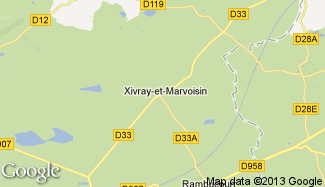 Plan de Xivray-et-Marvoisin