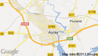 Plan de Auray