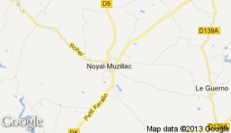 Plan de Noyal-Muzillac