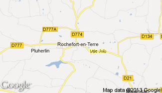 Plan de Rochefort-en-Terre