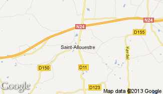 Plan de Saint-Allouestre