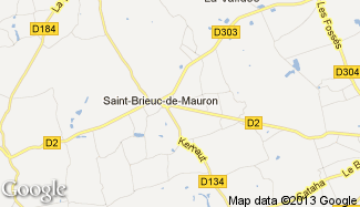 Plan de Saint-Brieuc-de-Mauron