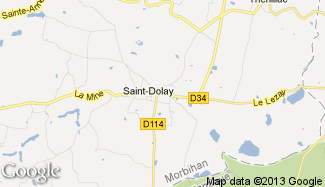 Plan de Saint-Dolay