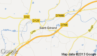 Plan de Saint-Gérand