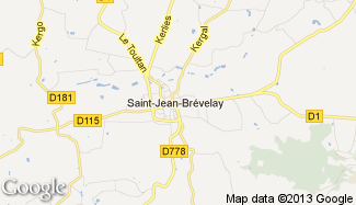 Plan de Saint-Jean-Brévelay