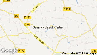 Plan de Saint-Nicolas-du-Tertre