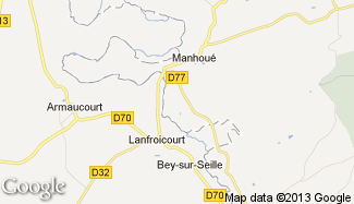 Plan de Aboncourt-sur-Seille