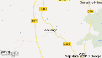 Plan de Adelange