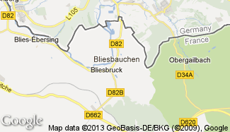 Plan de Bliesbruck