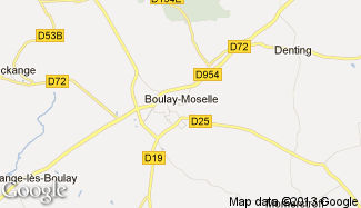 Plan de Boulay-Moselle