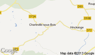 Plan de Charleville-sous-Bois