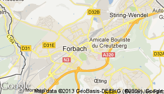 Plan de Forbach