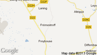 Plan de Frémestroff