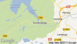 Plan de Gondrexange
