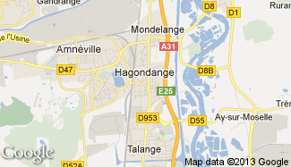 Plan de Hagondange