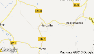 Plan de Hartzviller
