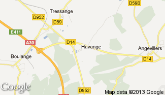 Plan de Havange