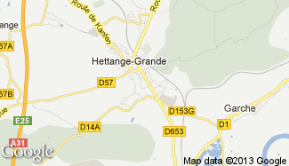 Plan de Hettange-Grande