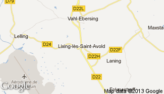 Plan de Lixing-lès-Saint-Avold