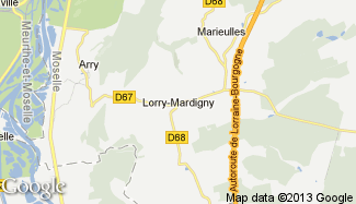 Plan de Lorry-Mardigny