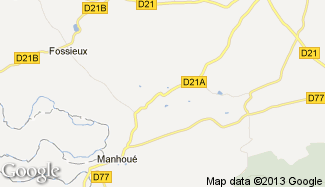 Plan de Malaucourt-sur-Seille