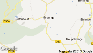 Plan de Mégange