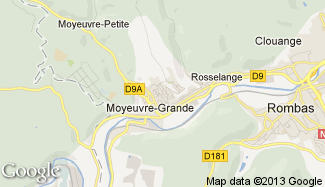 Plan de Moyeuvre-Grande