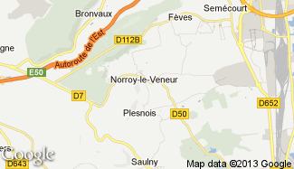 Plan de Norroy-le-Veneur