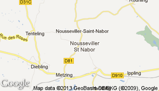 Plan de Nousseviller-Saint-Nabor