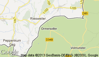 Plan de Ormersviller