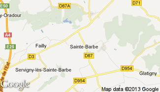 Plan de Sainte-Barbe