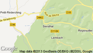Plan de Siersthal