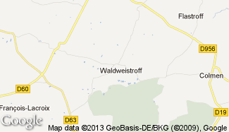 Plan de Waldweistroff