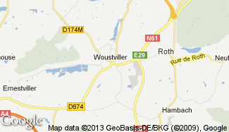Plan de Woustviller
