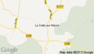 Plan de La Celle-sur-Nièvre