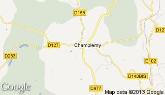 Plan de Champlemy