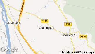 Plan de Champvoux