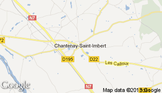 Plan de Chantenay-Saint-Imbert