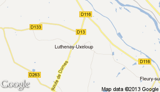 Plan de Luthenay-Uxeloup