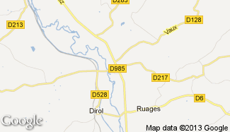 Plan de Monceaux-le-Comte