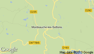 Plan de Montsauche-les-Settons