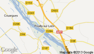 Plan de Pouilly-sur-Loire