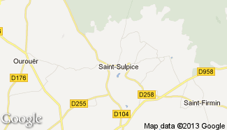 Plan de Saint-Sulpice