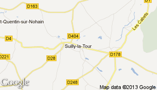 Plan de Suilly-la-Tour