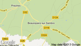 Plan de Beaurepaire-sur-Sambre